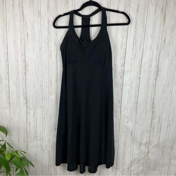Prana black racer back dress Medium - Picture 1 of 5